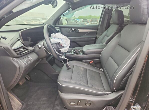 5GAERARS0SJ264260 2025 BUICK ENCLAVE Black Вид салону спереду