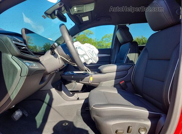 5GAERARS8SJ154184 2025 BUICK ENCLAVE Red Front interior view