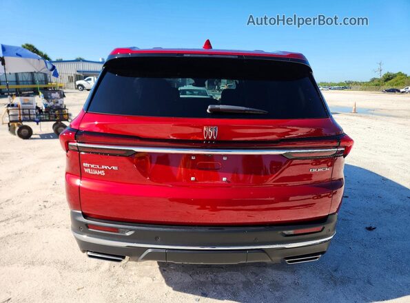 5GAERARS8SJ154184 2025 BUICK ENCLAVE Red Rear view