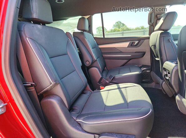 5GAERARS8SJ154184 2025 BUICK ENCLAVE Red Rear interior view