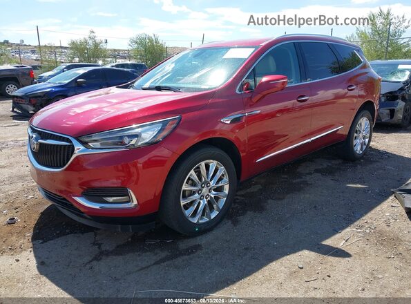 5GAERBKW1LJ160798 2020 BUICK ENCLAVE Red Front left