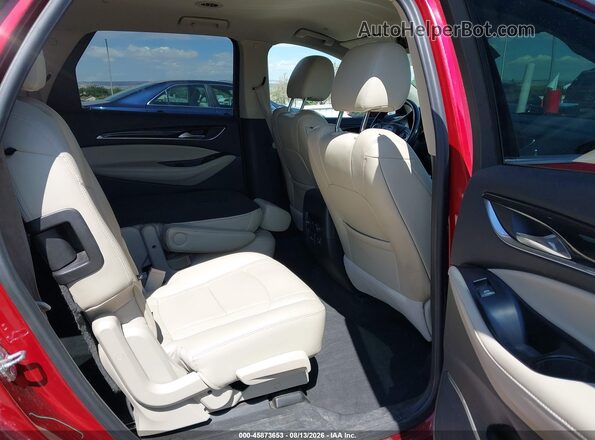 5GAERBKW1LJ160798 2020 BUICK ENCLAVE Red VIN sticker view