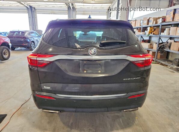 5GAERBKW2KJ147623 2019 BUICK ENCLAVE Black Rear view