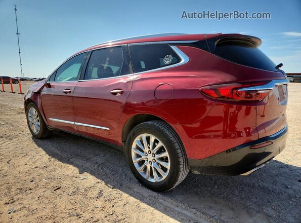 5GAERBKW2KJ319617 2019 BUICK ENCLAVE Burgundy Rear left