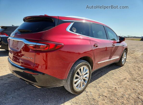 5GAERBKW2KJ319617 2019 BUICK ENCLAVE Burgundy Rear right