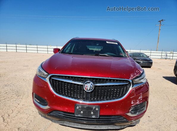 5GAERBKW2KJ319617 2019 BUICK ENCLAVE Burgundy Front view