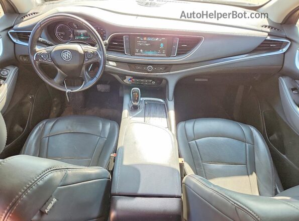 5GAERBKW2KJ319617 2019 BUICK ENCLAVE Burgundy Dashboard view