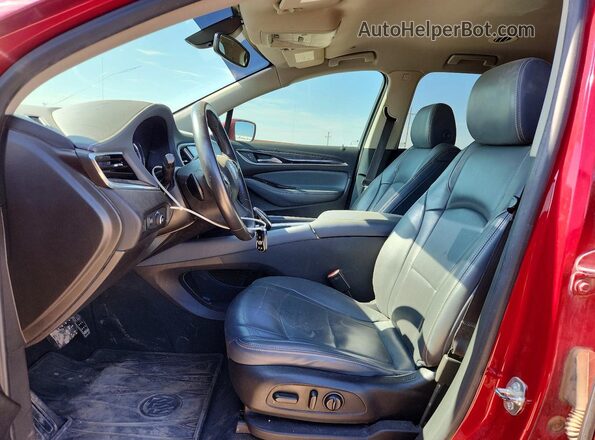 5GAERBKW2KJ319617 2019 BUICK ENCLAVE Burgundy Front interior view
