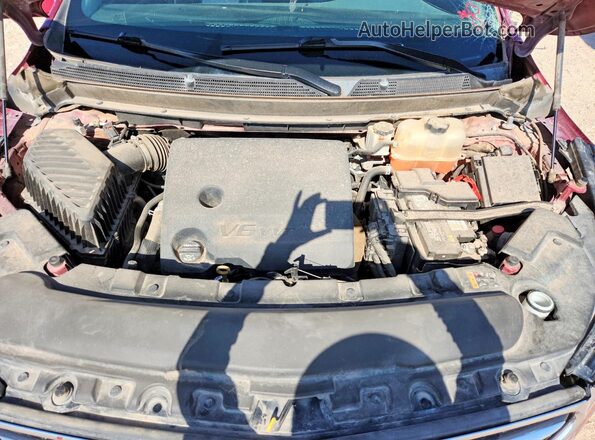 5GAERBKW2KJ319617 2019 BUICK ENCLAVE Burgundy Engine compartment view