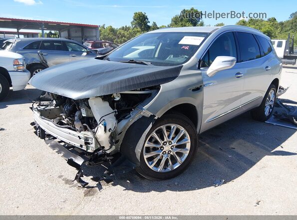 5GAERBKW2MJ142229 2021 BUICK ENCLAVE Silver Front left