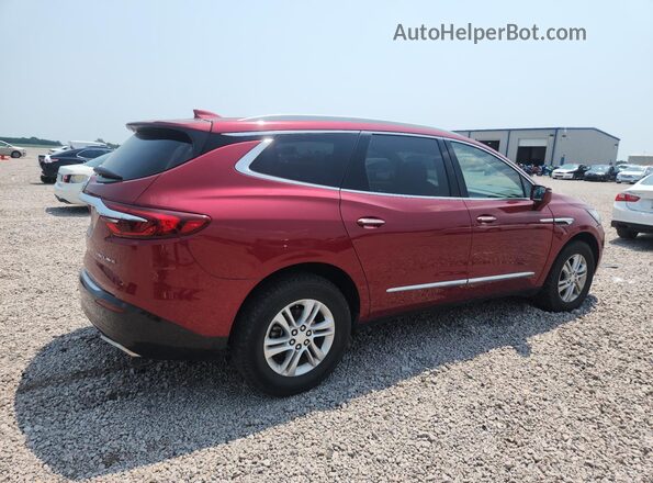 5GAERBKW3JJ257935 2018 BUICK ENCLAVE Burgundy Rear right
