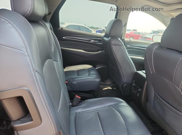 5GAERBKW3JJ257935 2018 BUICK ENCLAVE Burgundy Rear interior view