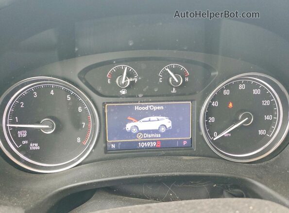 5GAERBKW4LJ242136 2020 BUICK ENCLAVE Silver Vista del cuadro de instrumentos