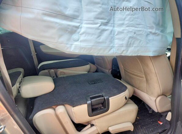 5GAERBKW5KJ161063 2019 BUICK ENCLAVE Gold Rear interior view