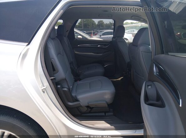 5GAERBKW5KJ275726 2019 BUICK ENCLAVE Silver VIN sticker view
