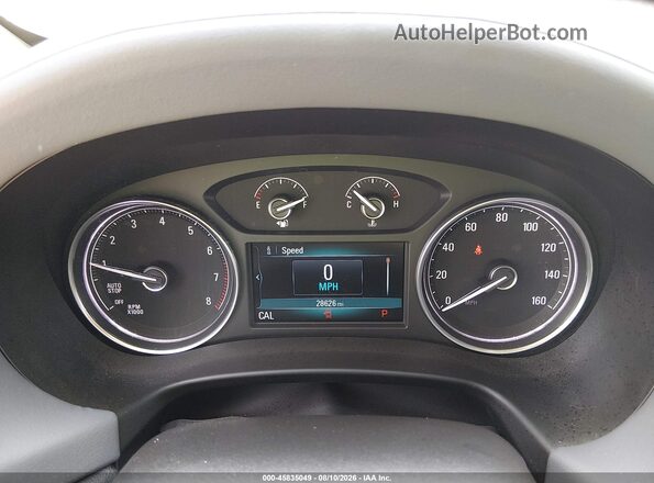 5GAERBKW5KJ275726 2019 BUICK ENCLAVE Silver Rear seats view