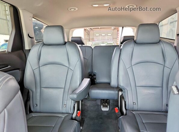 5GAERBKW5MJ247203 2021 BUICK ENCLAVE Белый Вид задних сидений