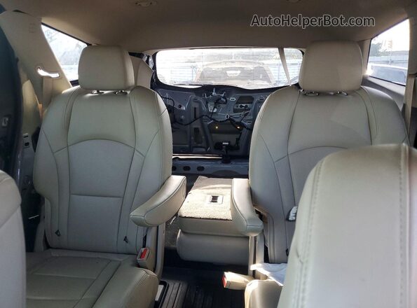 5GAERBKW6MJ218552 2021 BUICK ENCLAVE Silver Հետևի նստատեղերի տեսք