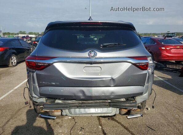 5GAERBKW6MJ218552 2021 BUICK ENCLAVE Silver Հետևի տեսք