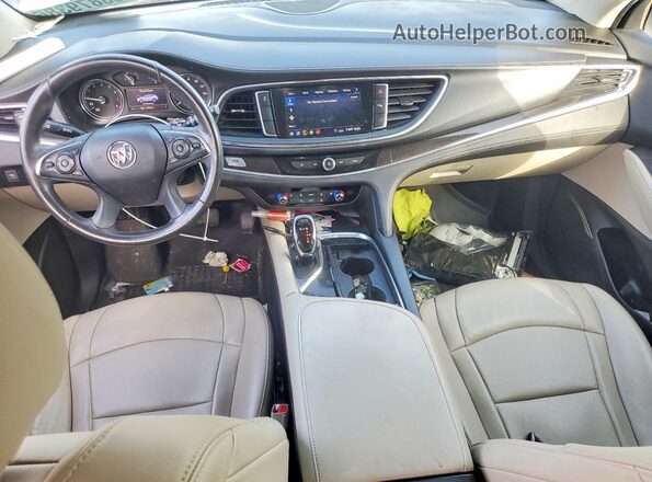5GAERBKW6MJ218552 2021 BUICK ENCLAVE Silver Առջևի վահանակի տեսք