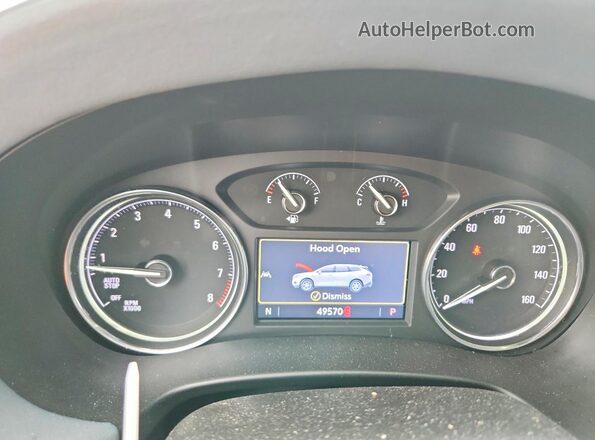 5GAERBKW6RJ125280 2024 BUICK ENCLAVE Silver Вид щитка приладів