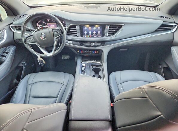 5GAERBKW7PJ125656 2023 BUICK ENCLAVE Black Widok deski rozdzielczej