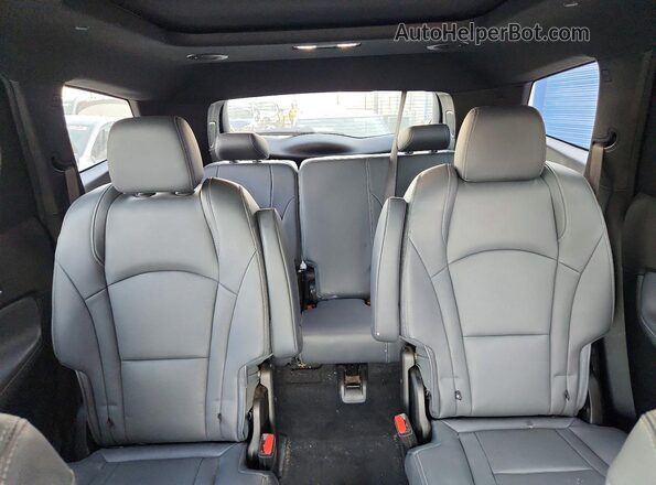 5GAERBKW7PJ125656 2023 BUICK ENCLAVE Black Widok tylnych siedzeń