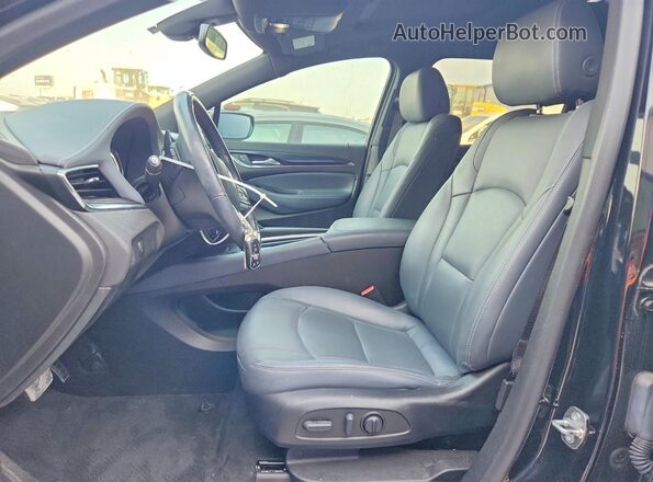 5GAERBKW7PJ125656 2023 BUICK ENCLAVE Black Widok wnętrza z przodu