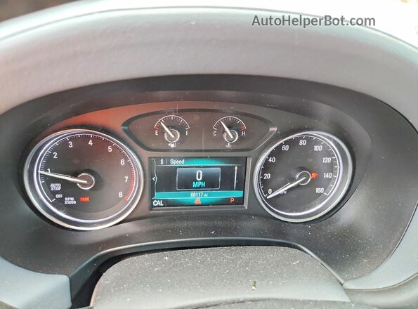 5GAERBKW8KJ146668 2019 BUICK ENCLAVE Charcoal Widok zestawu wskaźników