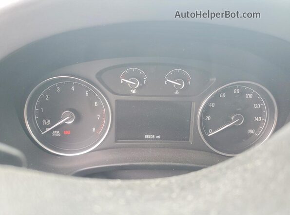 5GAERBKW8KJ181145 2019 BUICK ENCLAVE Белый Вид щитка приборов