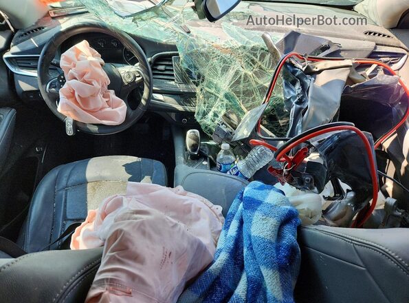 5GAERBKW8LJ186539 2020 BUICK ENCLAVE Черный Вид панели приборов