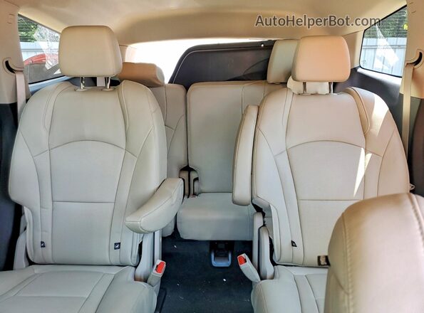 5GAERBKW8LJ282655 2020 BUICK ENCLAVE Black Vista de los asientos traseros