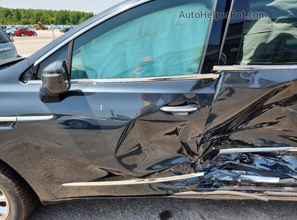 5GAERBKWXKJ140984 2019 BUICK ENCLAVE Charcoal Front interior view