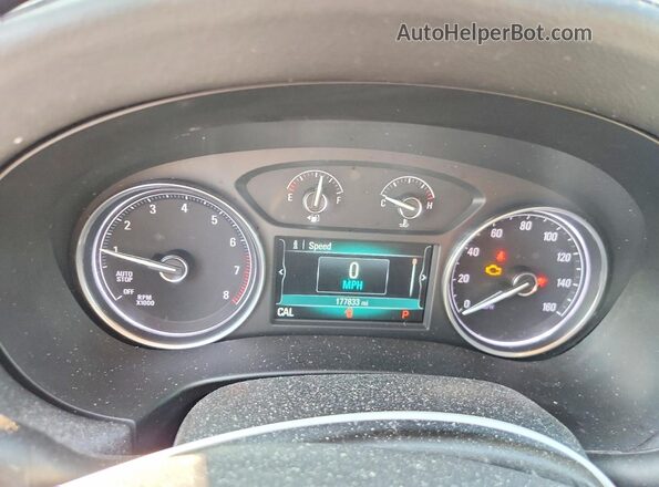 5GAERBKWXKJ245055 2019 BUICK ENCLAVE Gray Vista del cuadro de instrumentos