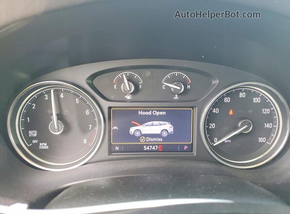 5GAERBKWXPJ193918 2023 BUICK ENCLAVE Blue ხელსაწყოთა პანელის ხედი