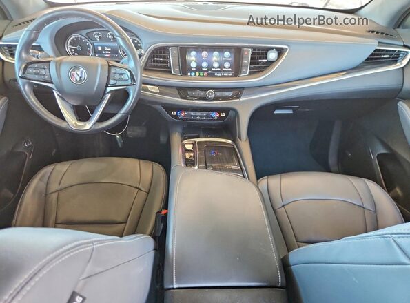 5GAERBKWXPJ273428 2023 BUICK ENCLAVE White Dashboard view