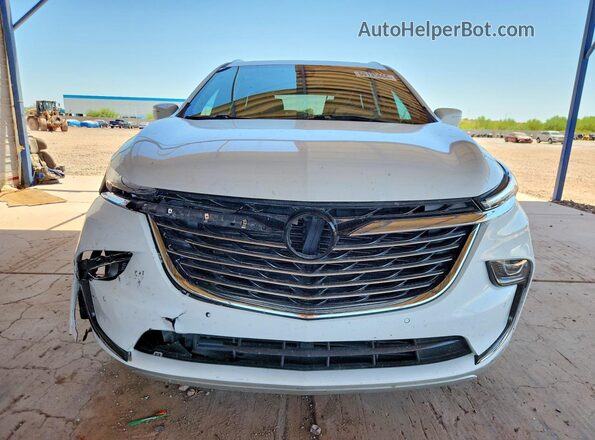 5GAERBKWXPJ273428 2023 BUICK ENCLAVE White Front view