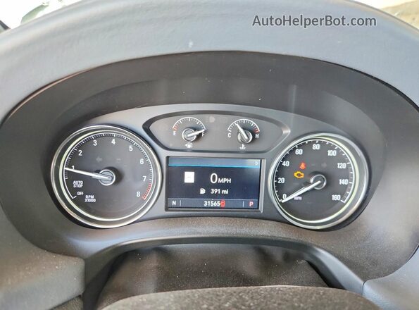 5GAERBKWXPJ273428 2023 BUICK ENCLAVE White Instrument cluster view