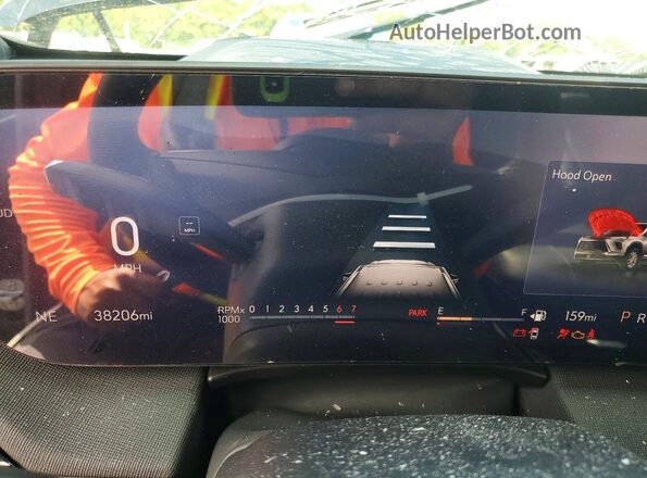 5GAERBRS5SJ103201 2025 BUICK ENCLAVE Black Vista del cuadro de instrumentos