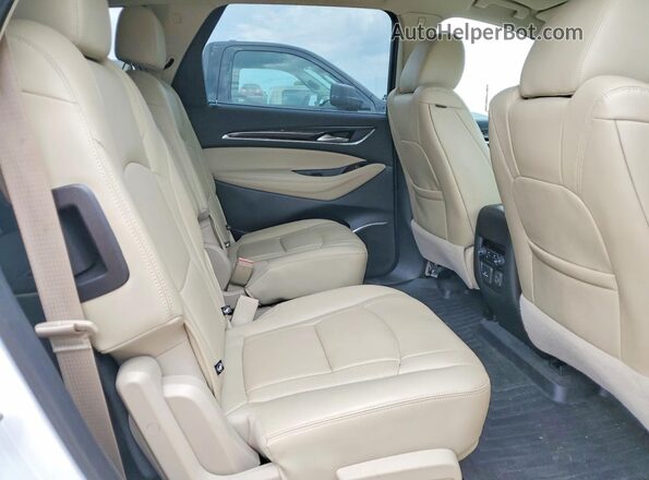 5GAERCKW0KJ263747 2019 BUICK ENCLAVE White Հետևի նստատեղերի տեսք