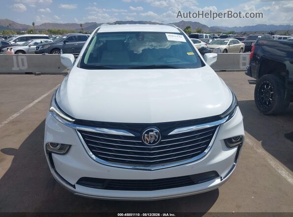 5GAERCKW1RJ106562 2024 BUICK ENCLAVE White Вид щитка приладів