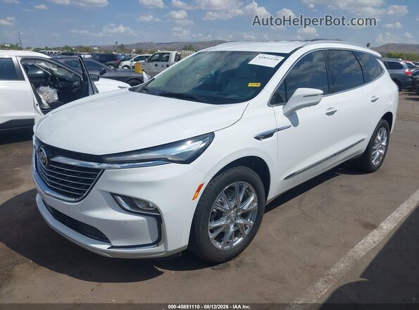5GAERCKW1RJ106562 2024 BUICK ENCLAVE White Передня ліва чверть