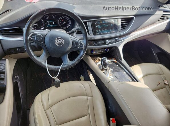 5GAERCKW2KJ257531 2019 BUICK ENCLAVE Серебряный Вид панели приборов