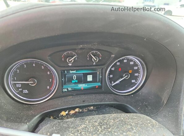 5GAERCKW2KJ257531 2019 BUICK ENCLAVE Серебряный Вид щитка приборов