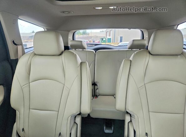 5GAERCKW3MJ184446 2021 BUICK ENCLAVE Gray Widok tylnych siedzeń