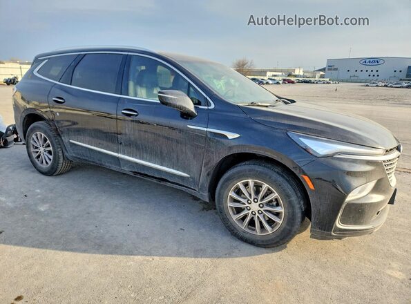5GAERCKW4NJ134625 2022 BUICK ENCLAVE Charcoal Widok deski rozdzielczej