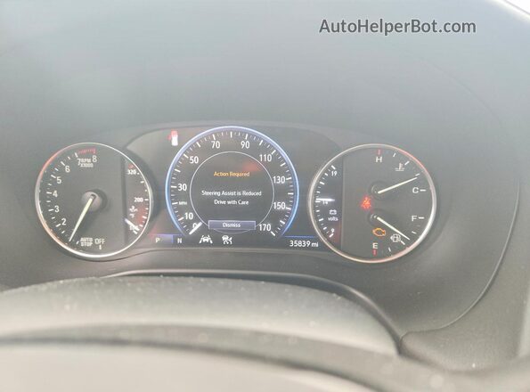 5GAERCKW6PJ171517 2023 BUICK ENCLAVE Белый Вид щитка приборов