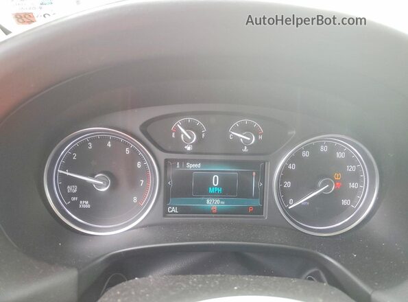 5GAERCKW7KJ253118 2019 BUICK ENCLAVE Red Սարքավորումների վահանակի տեսք
