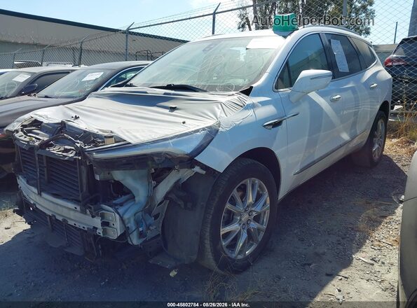 5GAERCKW8NJ131260 2022 BUICK ENCLAVE White Vista tres cuartos delantera izquierda
