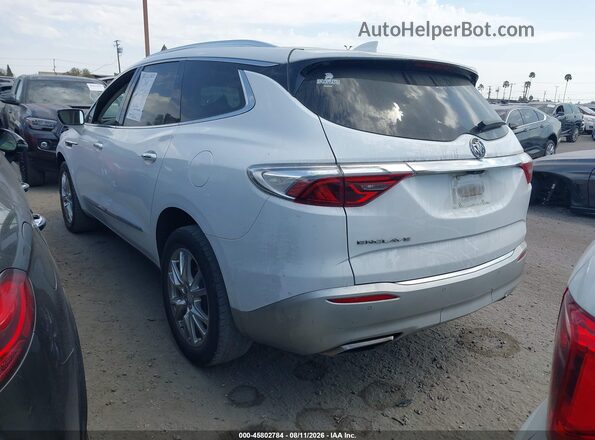 5GAERCKW8NJ131260 2022 BUICK ENCLAVE White Trasero izquierdo